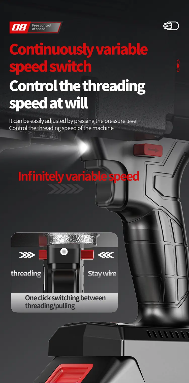 lithium battery threading machine